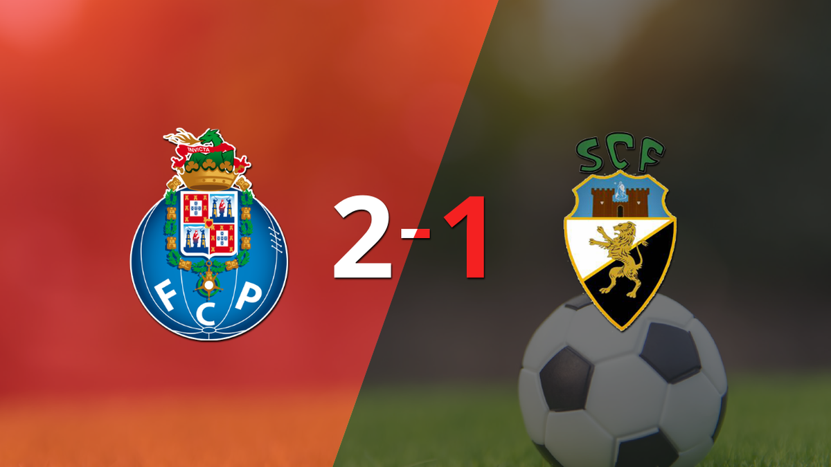 With the slightest difference, Porto beat Farense 2-1 With the slightest difference, Porto beat Farense 2-1