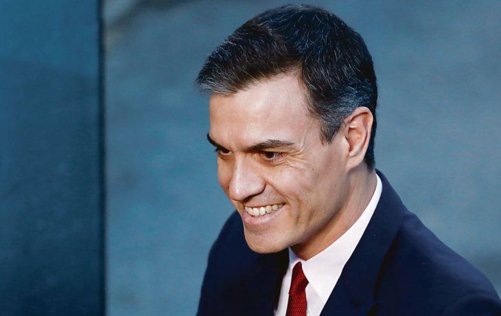 favorito. El socialista aseguró que su compromiso es hablar con todos los partidos políticos, dentro de la democracia.