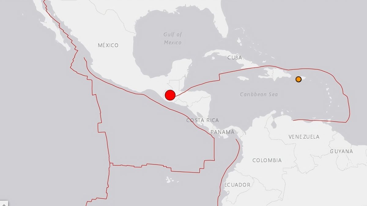 A magnitude 6.0 earthquake struck Guatemala
