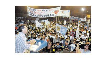 Capitanich marcha tranquilo hacia lo que se presume será su reelección, el próximo domingo.