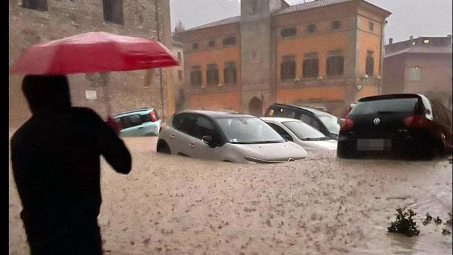 Italia inundaciones en Ancora