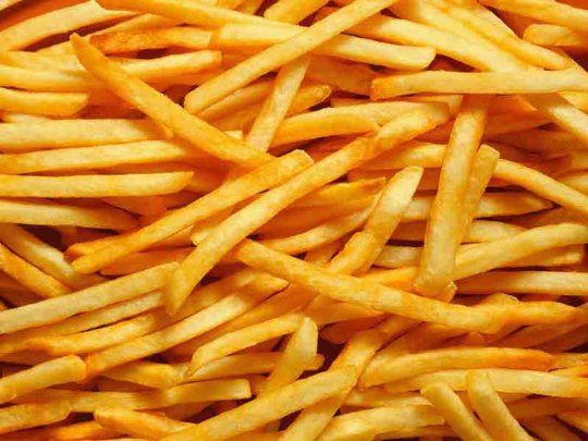 Papas fritas.