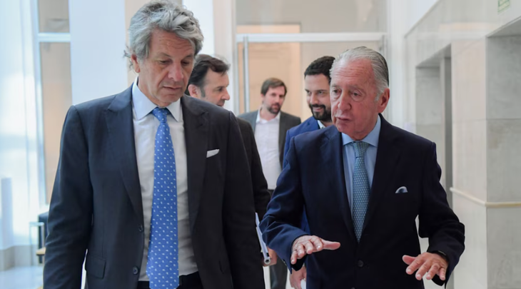 Juan Pazo con Daniel Funes de Rioja, Presidente de la UIA Juan Pazo con Daniel Funes de Rioja, Presidente de la UIA