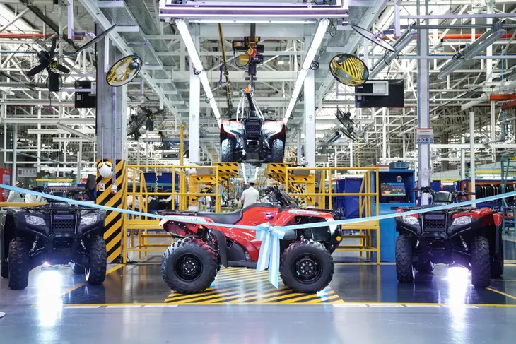 Honda inicia en Campana la producci&oacute;n de su primer cuatriciclo nacional