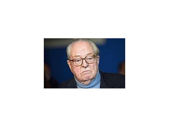 El fundador del partido ultraderechista francés Frente Nacional (FN), Jean-Marie Le Pen.