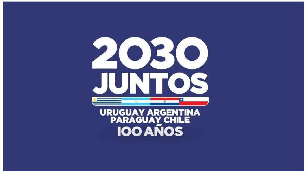 Argentina, Uruguay, Paraguay and Chile launched the candidacy for the 2030 World Cup