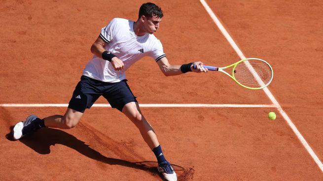 Juan Manuel Cerúndolo alcanzó el puesto 45° del ranking ATP, su mejor marca profesional.