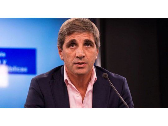 Luis Caputo, Ministro de Finanzas.