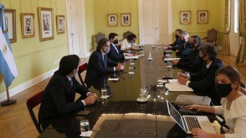 El gabinete de promoción federal se reunió en Casa Rosada