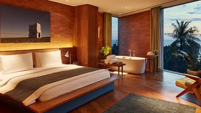 Este hotel de lujo es completamente sustentable.