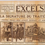 El Tratado de Versalles fue el acuerdo de paz que puso fin oficialmente a la Primera Guerra Mundial en 1919. El Tratado de Versalles fue el acuerdo de paz que puso fin oficialmente a la Primera Guerra Mundial en 1919.