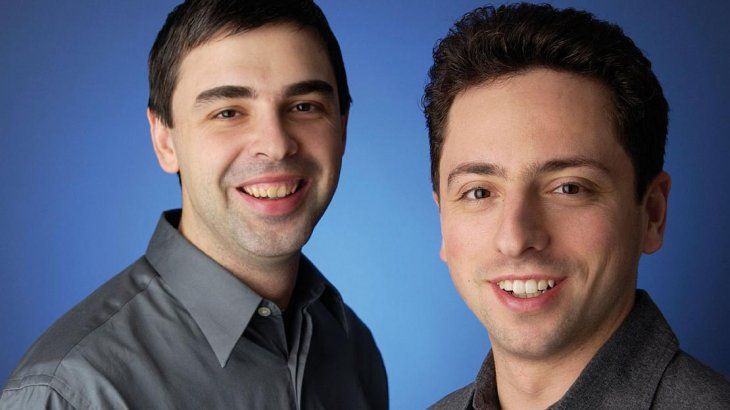Larry Page y Sergey Brin, los creadores de Google.