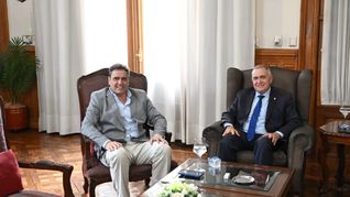 Lisandro Catalán y Osvaldo Jaldo, en la gobernación de Tucumán. Lisandro Catalán y Osvaldo Jaldo, en la gobernación de Tucumán.