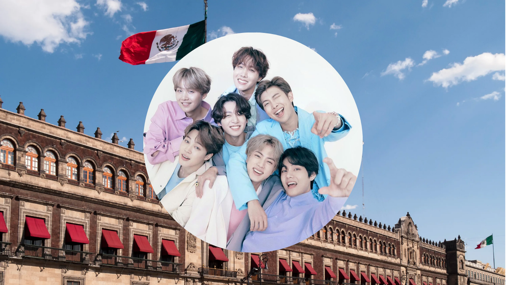 BTS visita el Palacio Nacional este miércoles.
