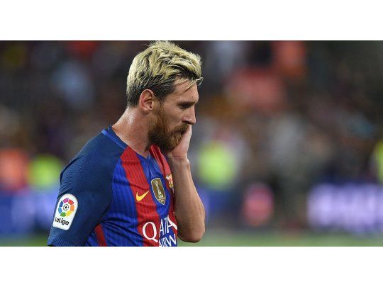 Messi jugó algunos minutos en su regreso.