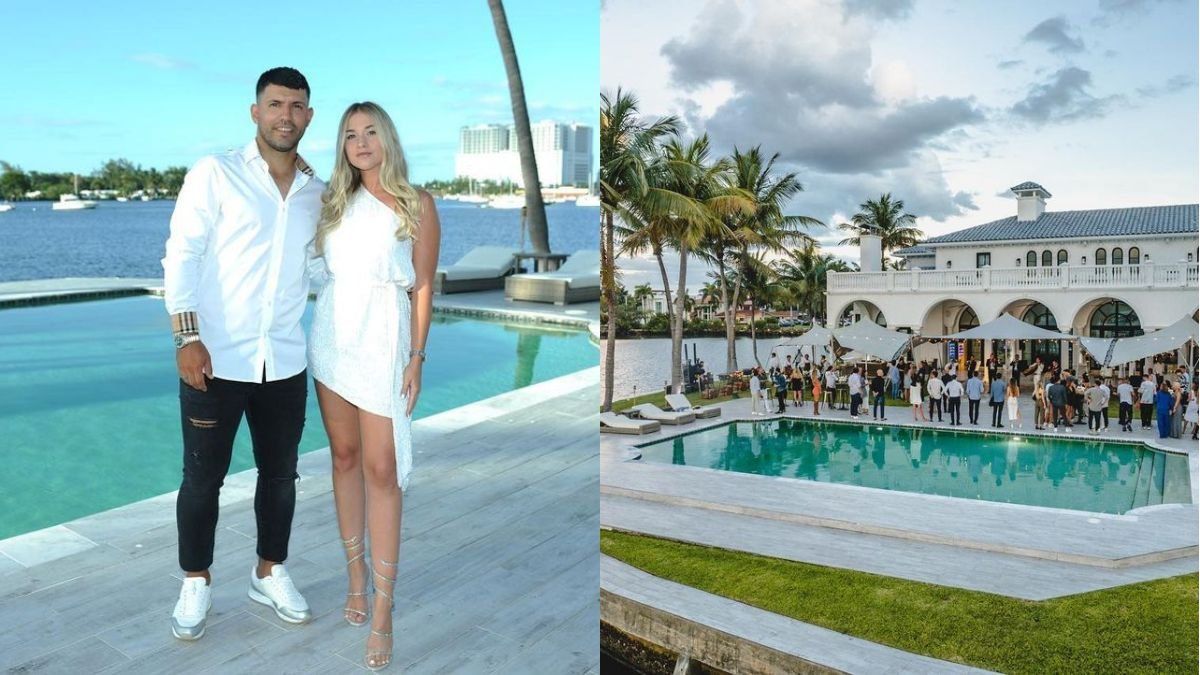 Cómo es y cuánto vale la nueva mansión de Sergio Agüero en Miami