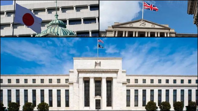 Los principales bancos centrales decidirán el rumbo de su política monetaria con la guerra en Medio Oriente de fondo.&nbsp;