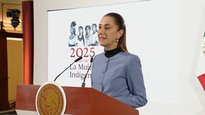 Claudia Sheinbaum en la Mañanera de este lunes.