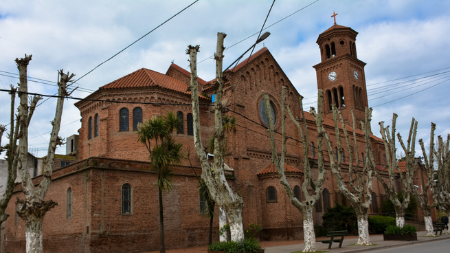 Templo San Marcos Evangelista, localidad de Marcos Paz.