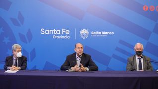 Omar Perotti, gobernador de Santa Fe.&nbsp;