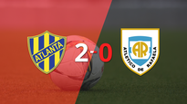 atlanta le gano con claridad a atletico rafaela por 2 a 0