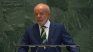 Lula da Silva in his inaugural speech at the United Nations General Assembly. 