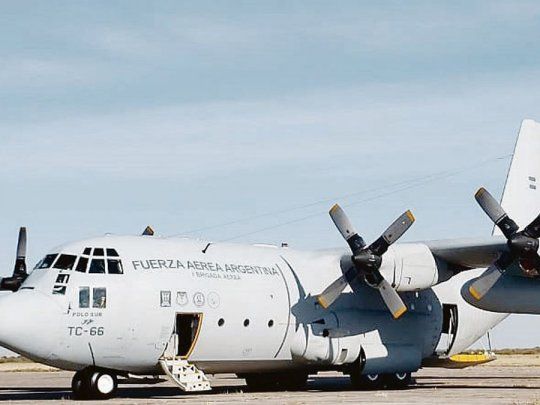Upgrade. Otro Hércules modernizado por FADEA se sumó ayer a la flota de la Fuerza Aerea.