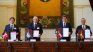 El acuerdo lo firmaron los representantes de las carteras de minería de Perú, Guillermo Shinno; de Argentina, Luis Lucero; de Chile, Daniel Mas; y de Bolivia, Walter Landívar.&nbsp;