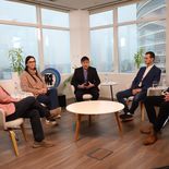 Representantes de AUSA, Naranja X, Mercedes-Benz y Philip Morris participaron del primer panel de Ámbito Debate sobre Innovación e Inteligencia Artificial.