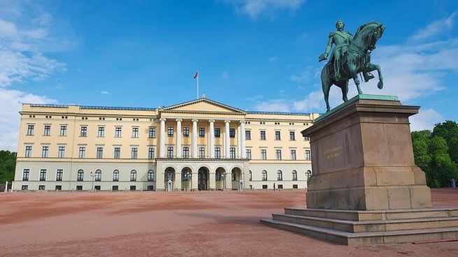 Así es el palacio real de Noruega