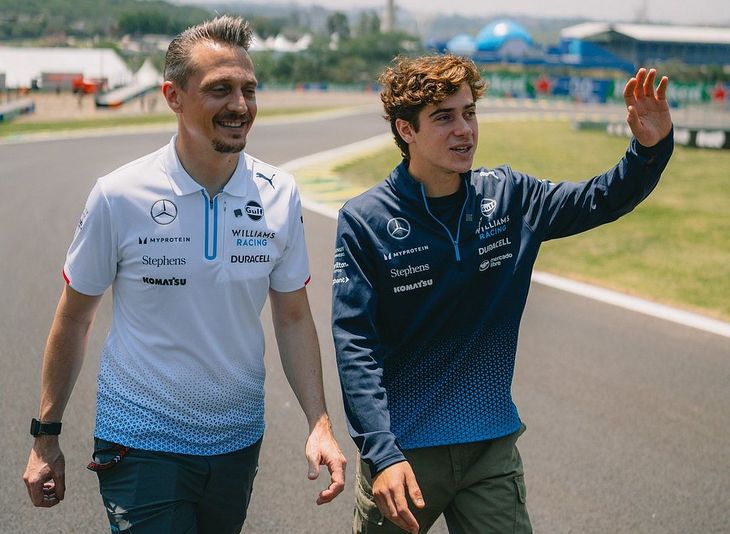 Franco Colapinto will race this weekend in the Brazilian Grand Prix. Franco Colapinto will race this weekend in the Brazilian Grand Prix.