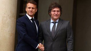 Javier Milei se reencontrará con Emmanuel Macron en la ciudad de Niza. 