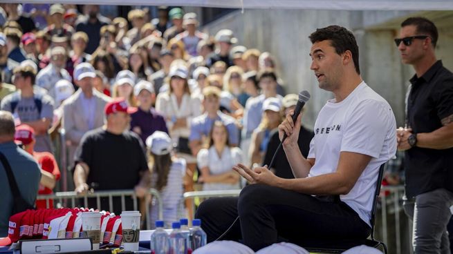 Charlie Kirk fue asesinado en una universidad en Utah.