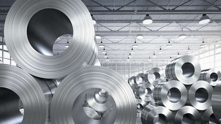 Producción de acero.