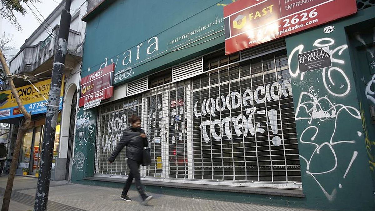 The number of empty stores in CABA decreased in the fourth quarter