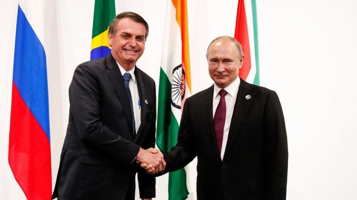 Jair Bolsonaro visitará a Vladimir Putin&nbsp;