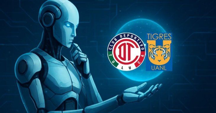 En la antesala del cotejo que le pondrá el broche al campeonato entre Toluca y Tigres, la Inteligencia Artificial lanzó su predicción de la revancha.