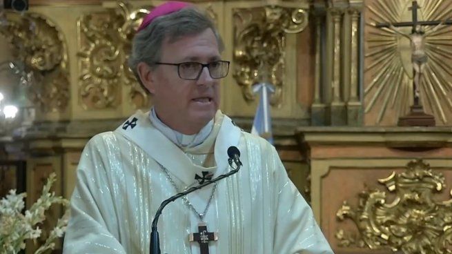 Jorge Ignacio García Cuerva celebró la misa en memoria del papa Francisco.
