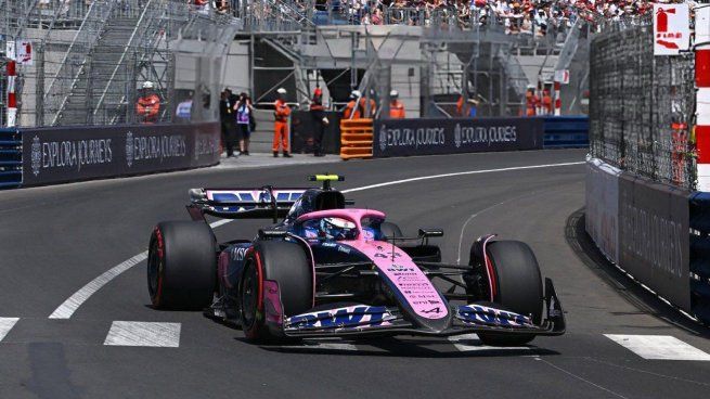 El argentino corrió por primera vez en el mítico circuito de Mónaco. 