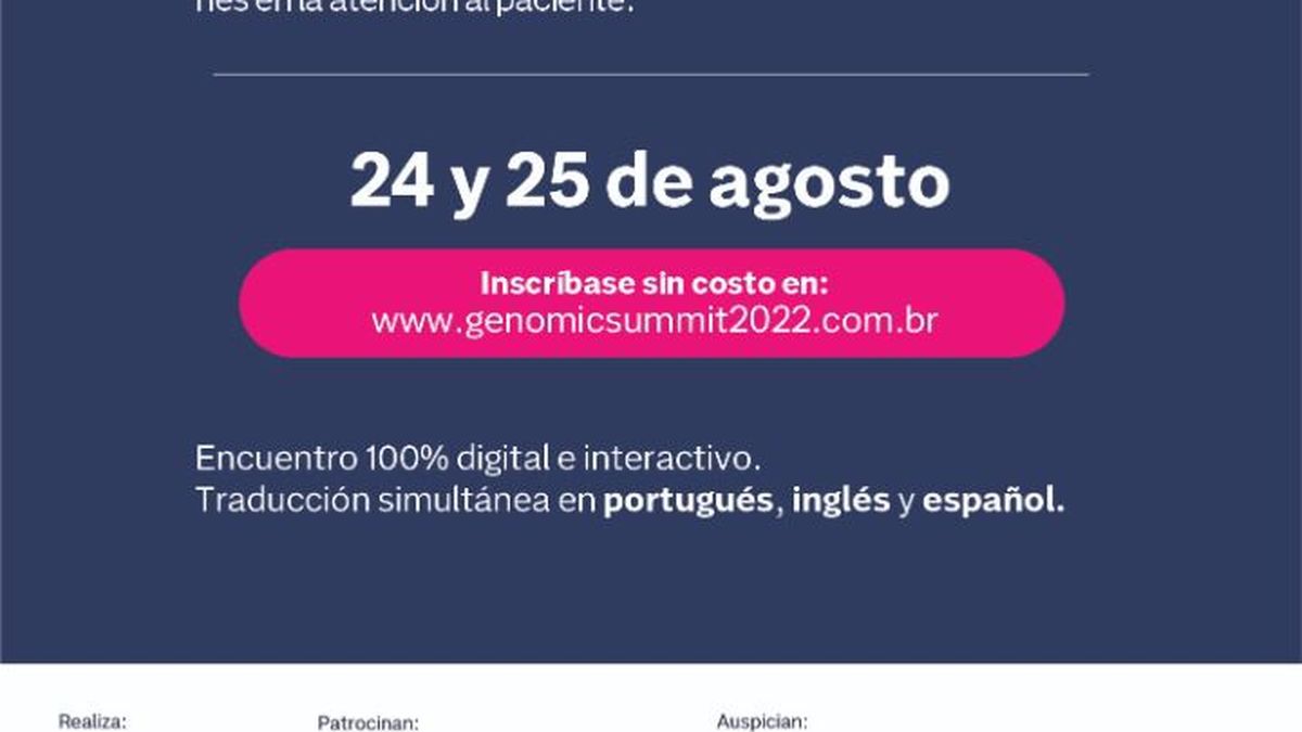 Genomic Summit 2022: el evento de genómica más grande de América Latina anuncia programación oficial