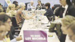 TRabajo. Ayer siguieron los debates en el plenario de comisiones del Congreso Nacional con reuniones cerradas y temáticas sobre Energía, Educación, Cultura, Economía y Fisco para avanzar con el dictamen.