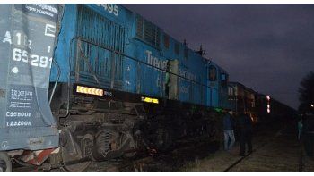 Colisionaron una formación de pasajeros y otra de carga. Imagen gentileza Noticias Chivilcoy.