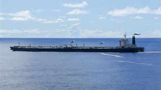 Fuerzas estadounidenses interceptaron el buque M/T Majestic X en el océano Índico durante un operativo marítimo. Fuerzas estadounidenses interceptaron el buque M/T Majestic X en el océano Índico durante un operativo marítimo.