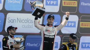 Matías Rossi se impuso de punta a punta en San Nicolás.