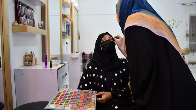 Talibanes, contra los centros de belleza.&nbsp;