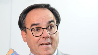 Robert Bouvier. ministro de Ambiente del Uruguay.