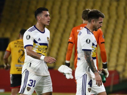 Boca perdió en Ecuador y ya no está tan tranquilo en el grupo de Copa Libertadores.