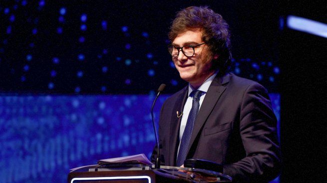 Javier Milei, uno de los protagonistas del debate presidencial.