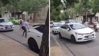 El hombre era hostigado por su ex cuando llamó a la Policía.