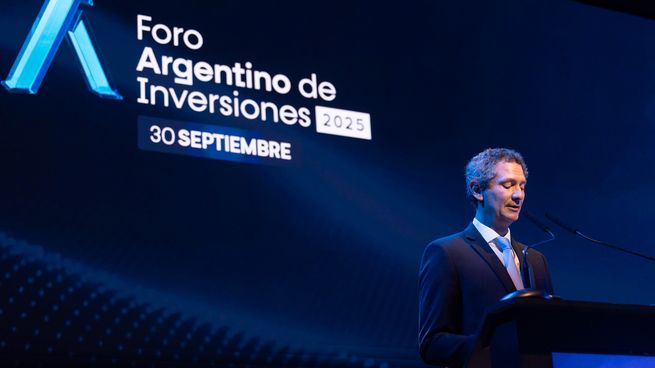 Mariano Mayer, presidente de ARCAP, en la apertura del Foro Argentino de Inversiones.